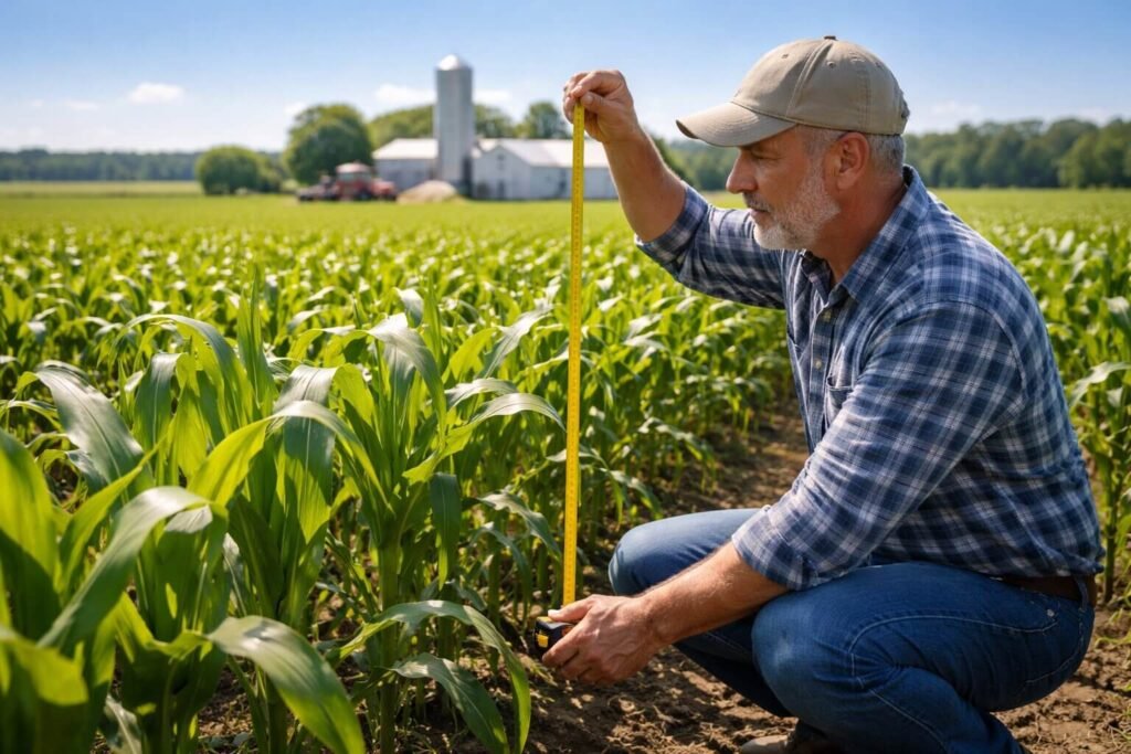 Calculating farm insurance cost per acre in USA