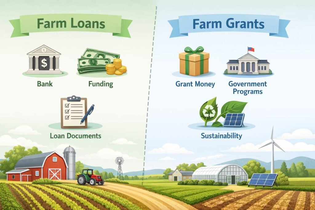 farm loans and grants USA funding overview