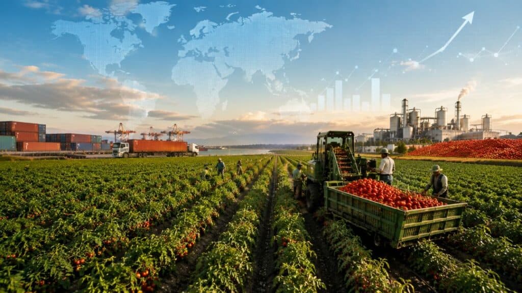 Global tomato market forecast for 2027
