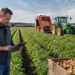 Potato price forecast for Western farmers on a commercial potato farmcommercial potato farm